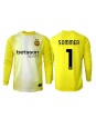 Billige Inter Milan Yann Sommer #1 Keeper Bortedrakt 2025-26 Langermet